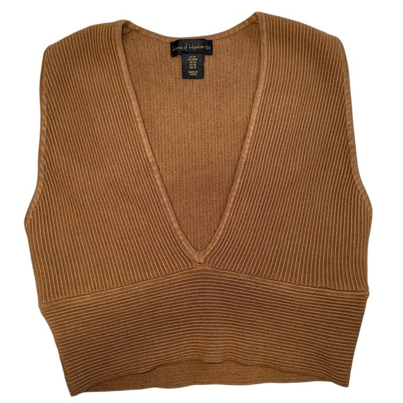 House of Harlow 1960 Ribbed Knit Crop Tank – Size M - Picture 2 of 6